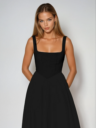 LUMIÈRE D'OMBRE™ | ROBE LONGUE RAFFINÉE