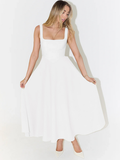 LUMIÈRE D'OMBRE™ | ROBE LONGUE RAFFINÉE