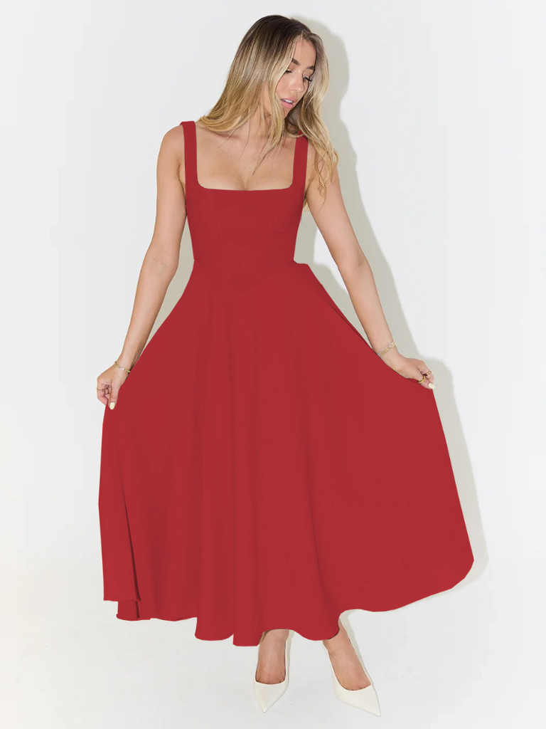 LUMIÈRE D'OMBRE™ | ROBE LONGUE RAFFINÉE
