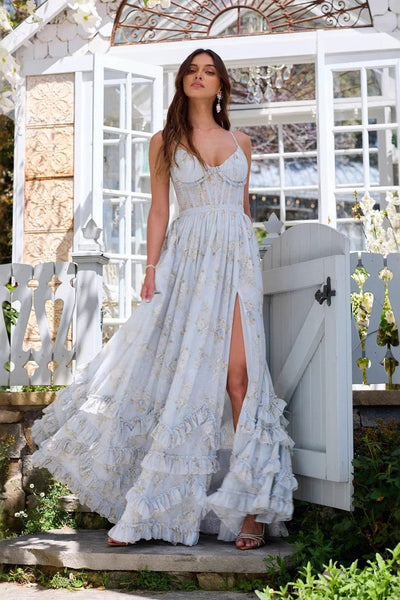 ÉCLAT DE RÊVE™ | ROBE LONGUE ROMANTIQUE