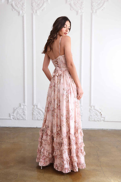 ÉCLAT DE RÊVE™ | ROBE LONGUE ROMANTIQUE